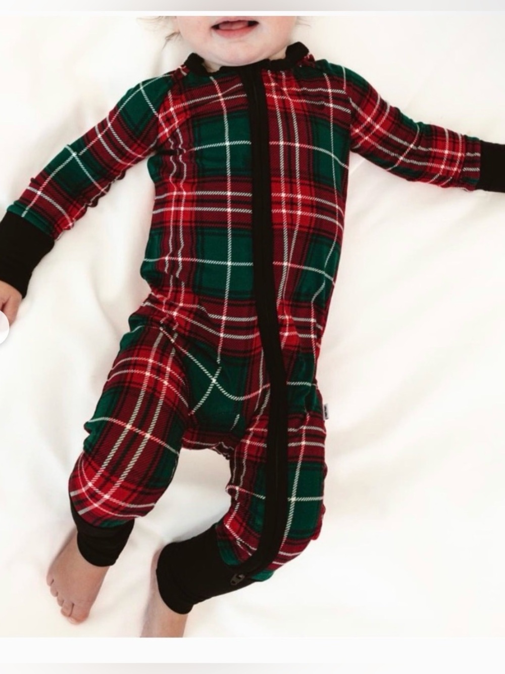 Little Sleepies Holiday Zippy